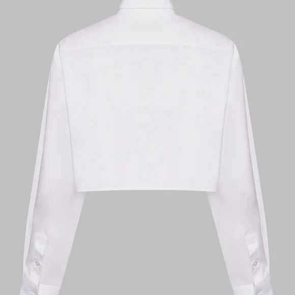 Crop Pocket Shirt - Picture 2 of 5